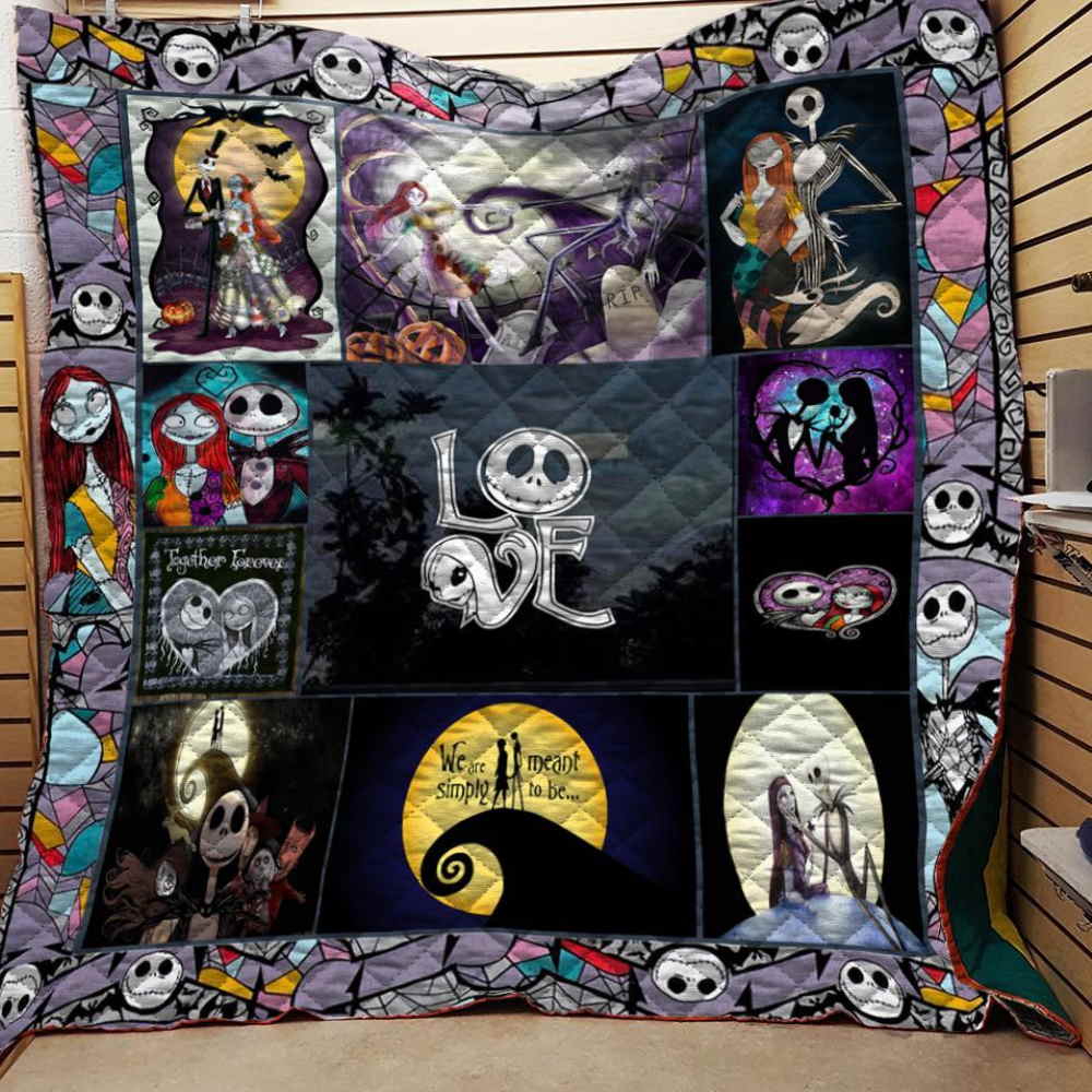 Skellington Quilt Blanket