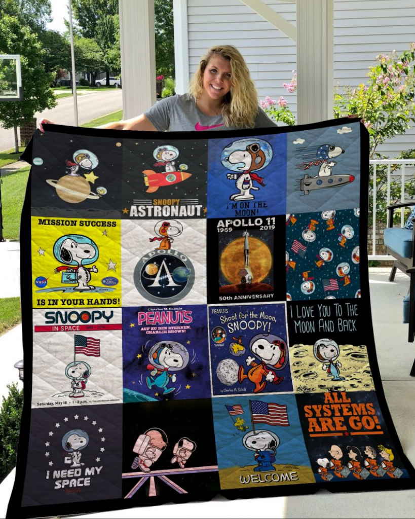 Snoopy Apollo Quilt Blanket