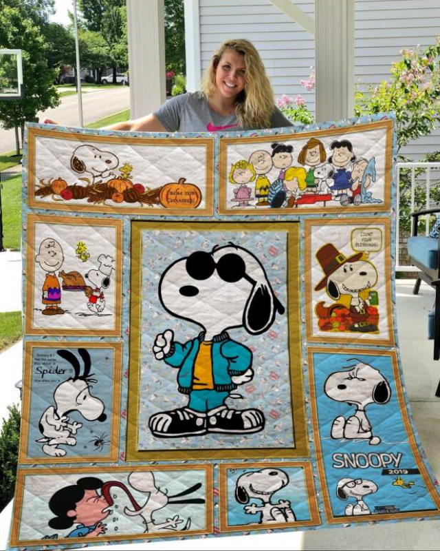 Snoopy Moments 3D Quilt Blanket