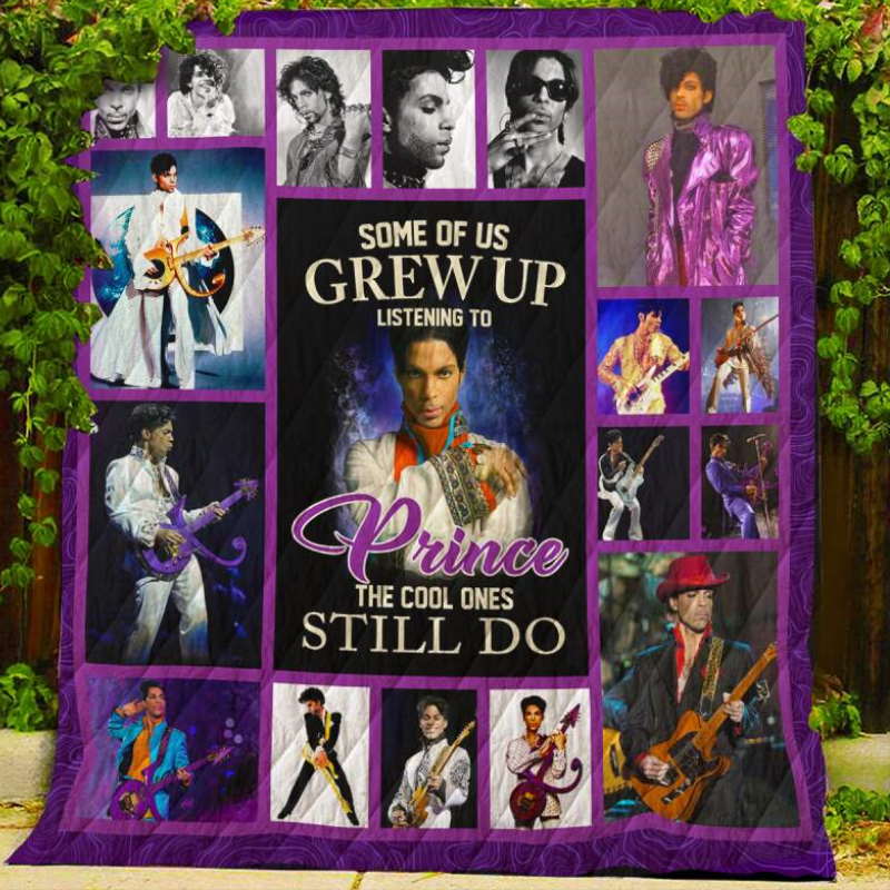 Some Of Us Grew Up Listening To Prince Quilt Blanket