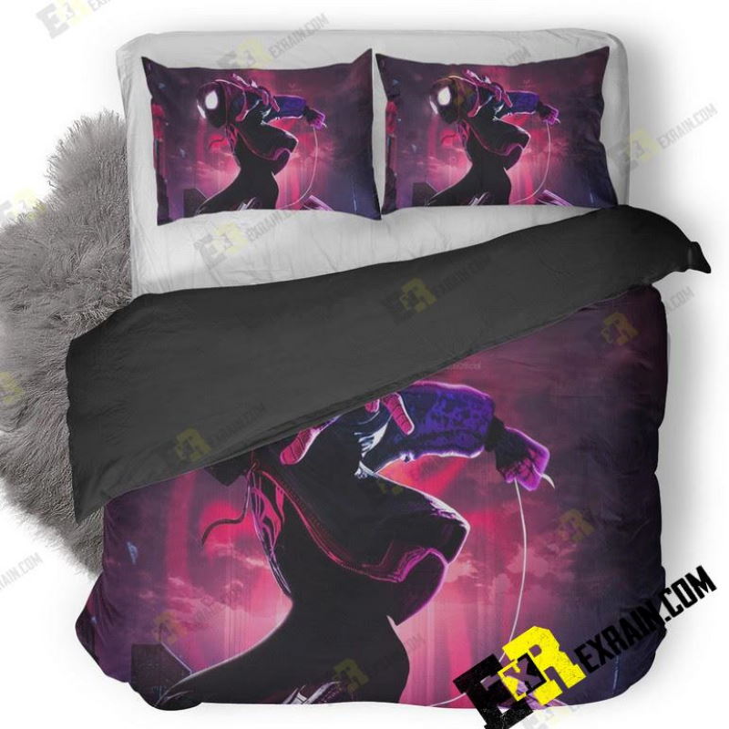 Spiderman Into The Spider Verse Movie New Arts L8 3D Bedding Set