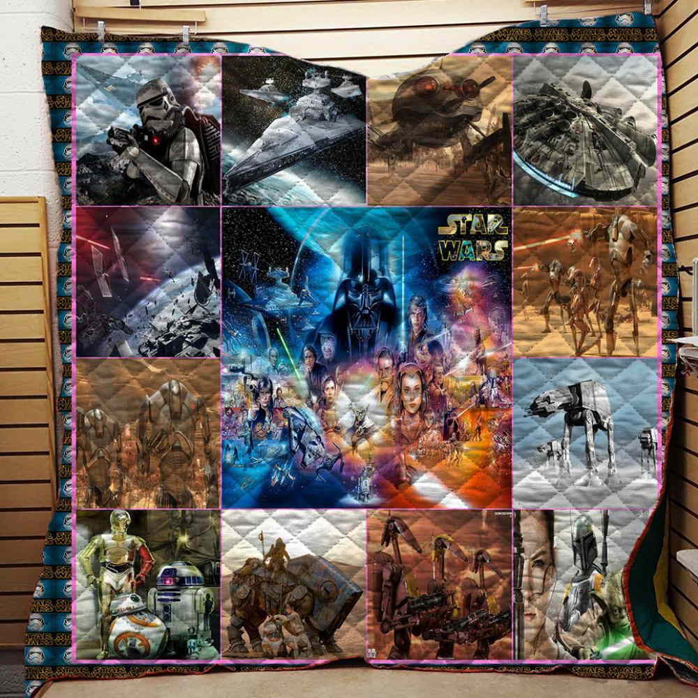 Star Wars Inspired Quilt Blanket