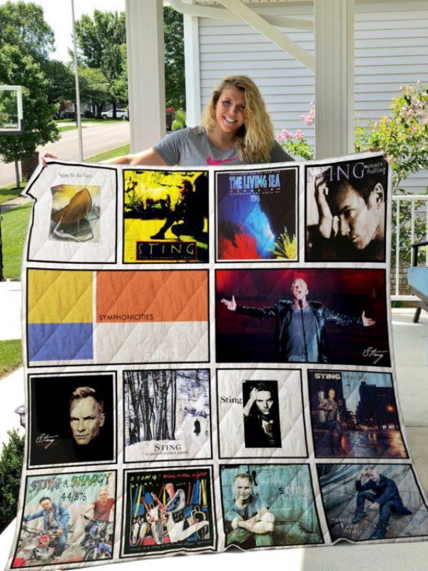 Sting 3D All Over Printed Quilt Blanket