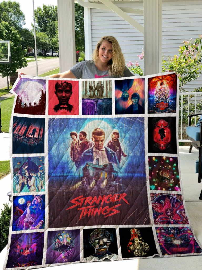 Stranger Things 3D Quilt Blanket