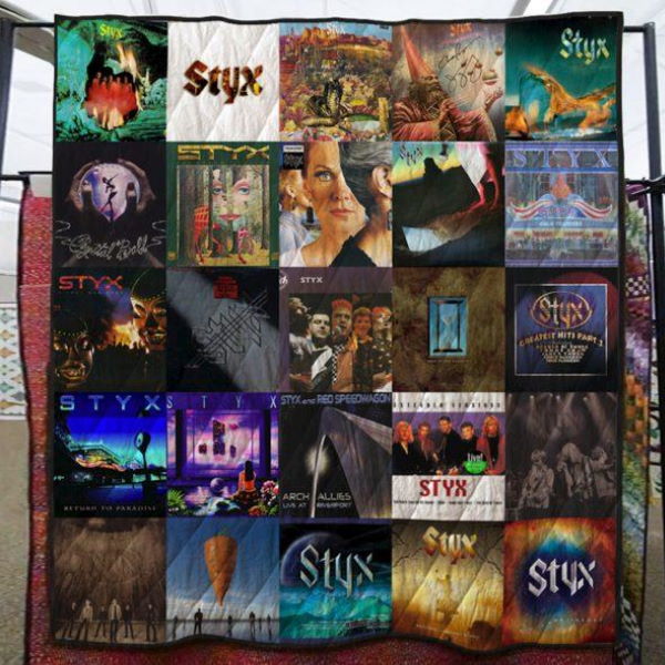 Styx Band 3D Quilt Blanket