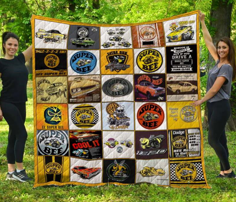 Supper Bee 3D Quilt Blanket