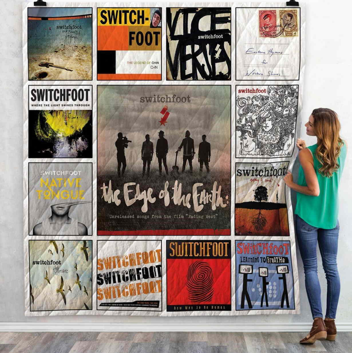 Switchfoot Albums 3D Quilt Blanket