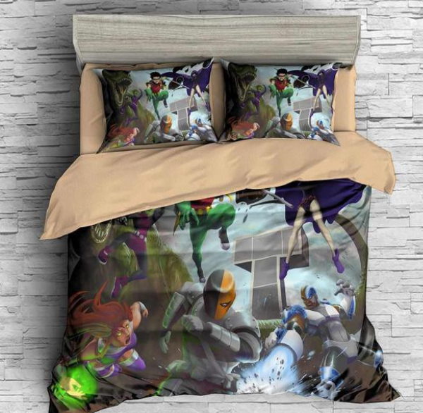 Teen Titans 3D Bedding Set