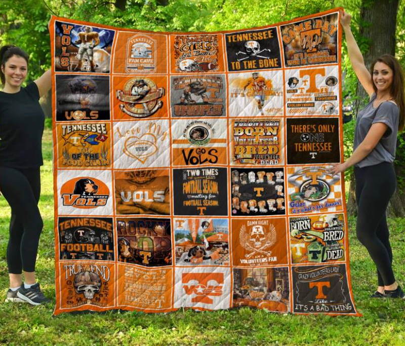 Tennessee Volunteer 3D Quilt Blanket