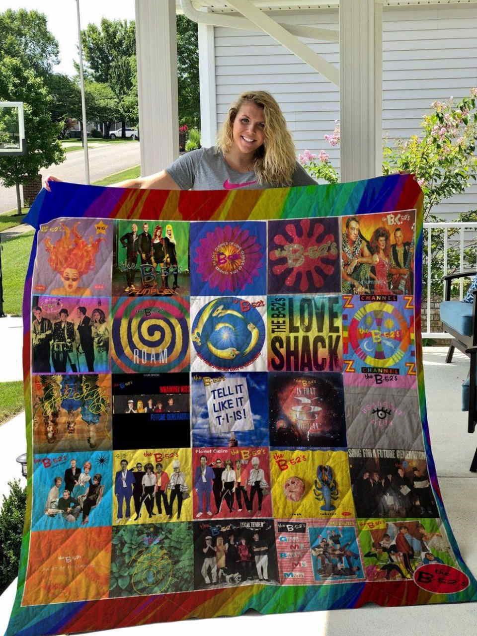 The B52′ Singles 3D Quilt Blanket