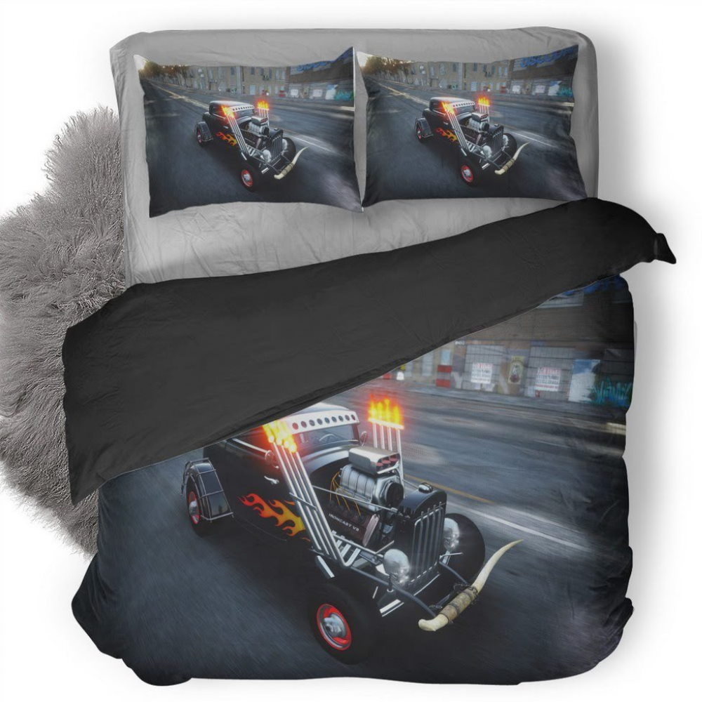 The Crew Hot Rod 3D Bedding Set