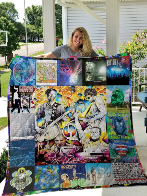 The Disco Biscuits 3D Quilt Blanket