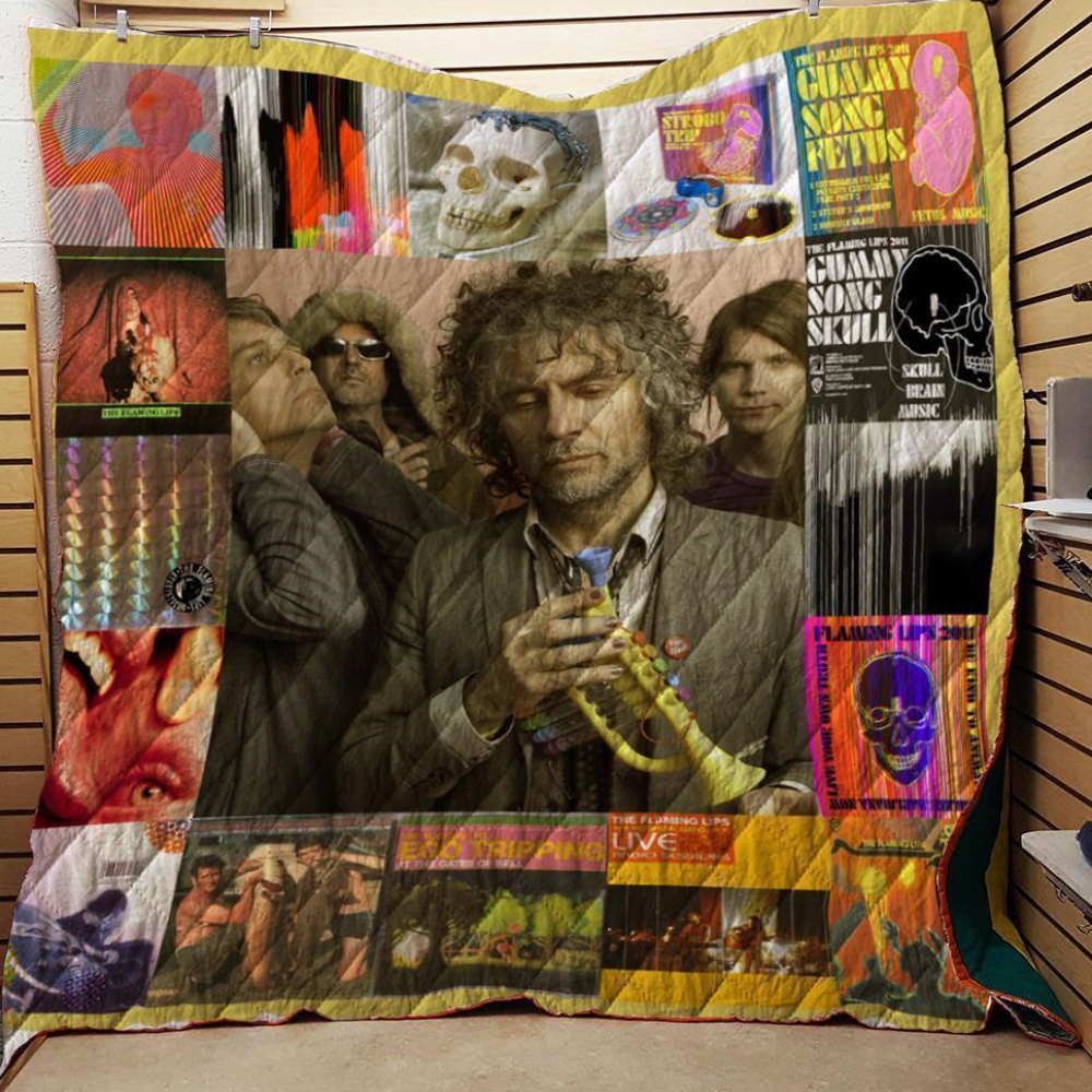 The Flaming Lips Ep Albums 3D Quilt Blanket