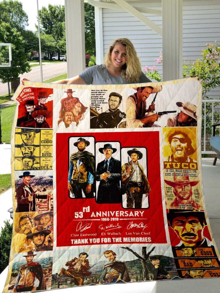 The Good, The Bad And The Ugly Quilt Blanket