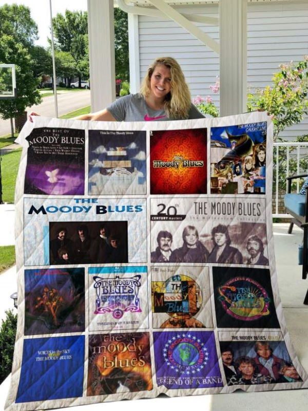 The Moody Blues Complication Albums 3D Quilt Blanket