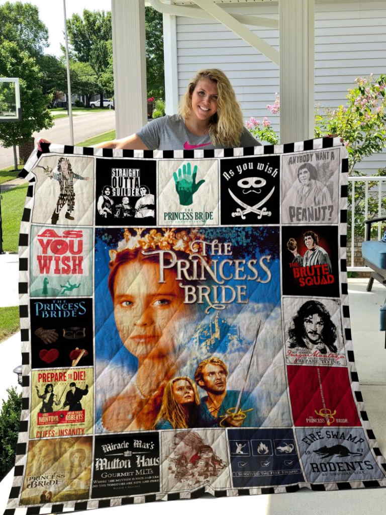 The Princess Bride Poster Quilt Blanket