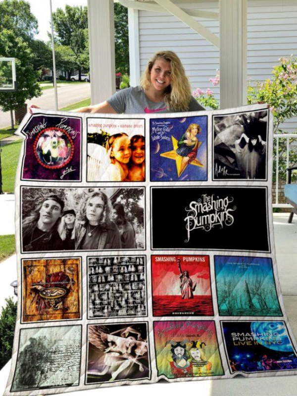 The Smashing Pumpkins 3D Quilt Blanket