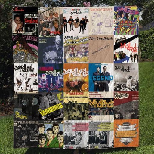 The Yardbirds 3D Quilt Blanket