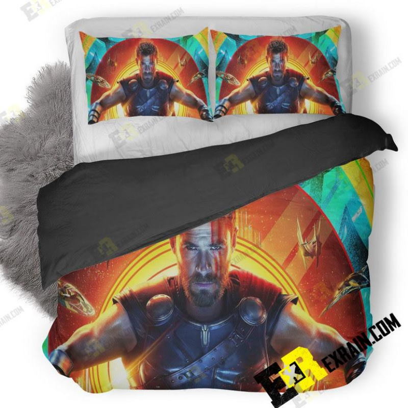 Thor In Thor Rangnarok 5E 3D Bedding Set