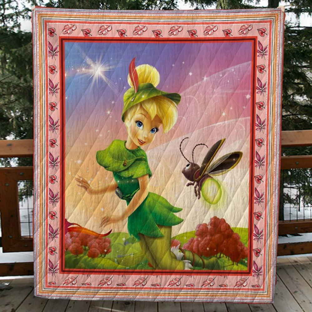 Tinker Bell Quilt Blanket