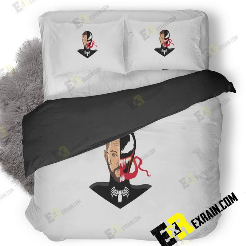 Tom Hardy As Eddie Brock In Venom Movie 3A 3D Bedding Set