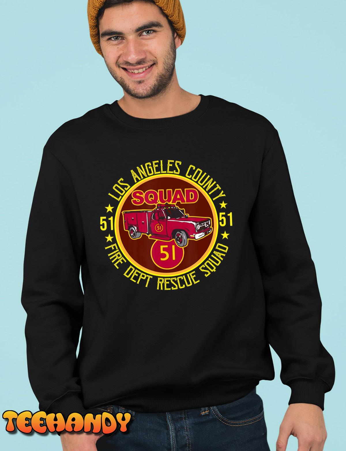 Truck Side 51 Emergency Squad Logo Essential T-Shirt