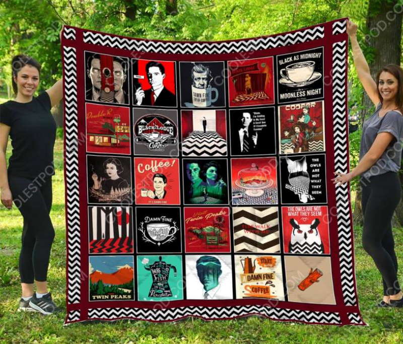 Twin Peaks Quilt Blanket