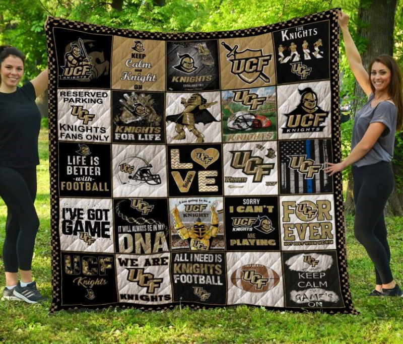 Louisville Cardinals Football 3D Quilt Blanket, Fleece Blanket