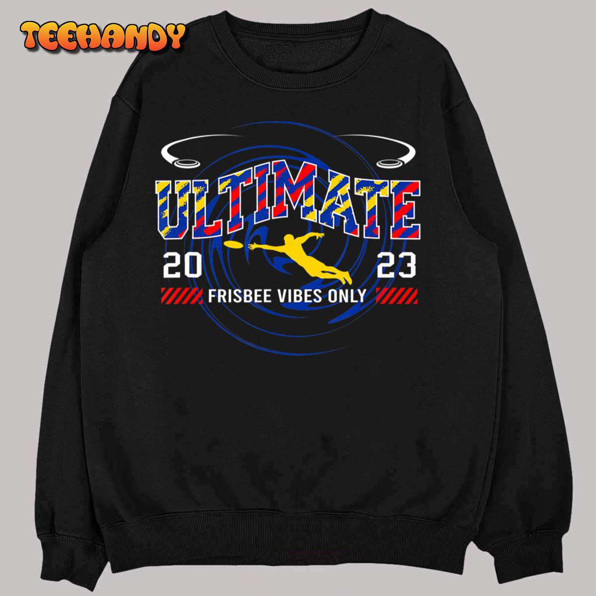 Ultimate Frisbee Player Disc Golf Men Women T-Shirt