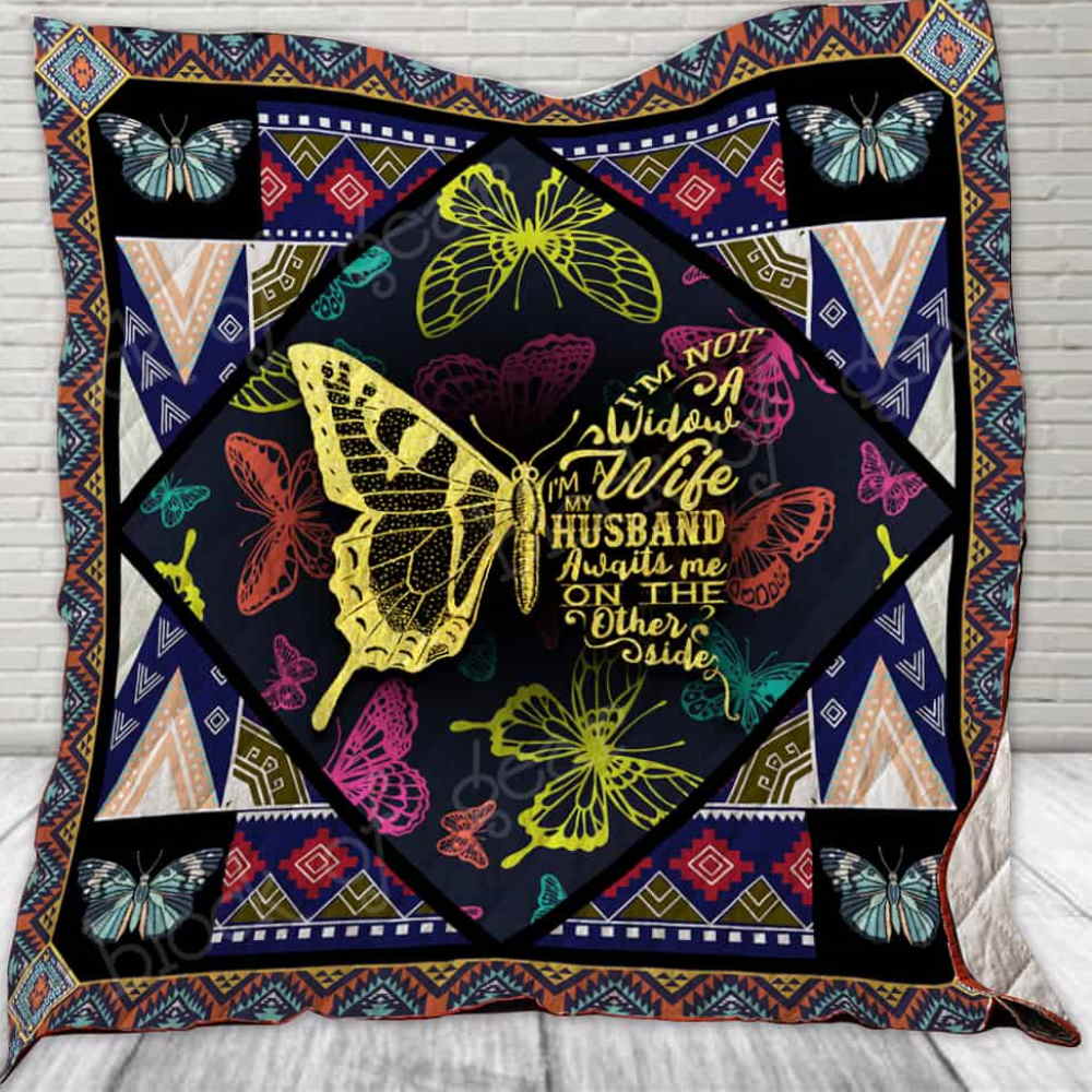 Until We Meet Again All Over Printed Quilt Blanket