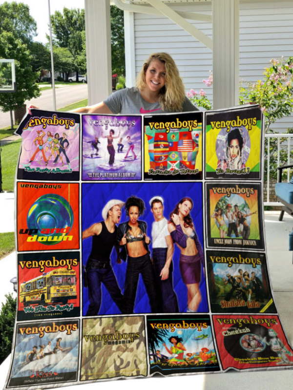 Vengaboys 3D Quilt Blanket