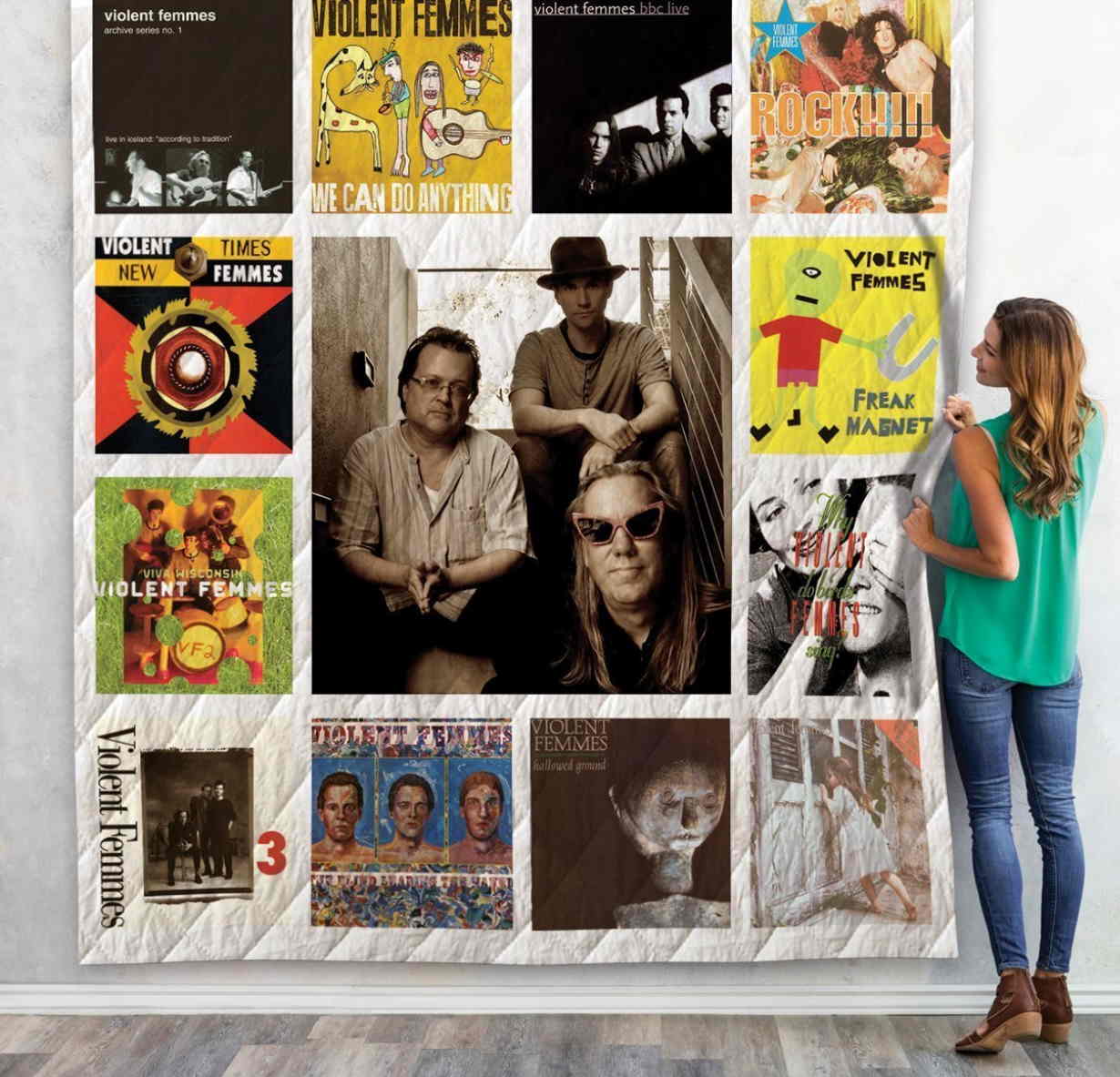 Violent Femmes Quilt Blanket