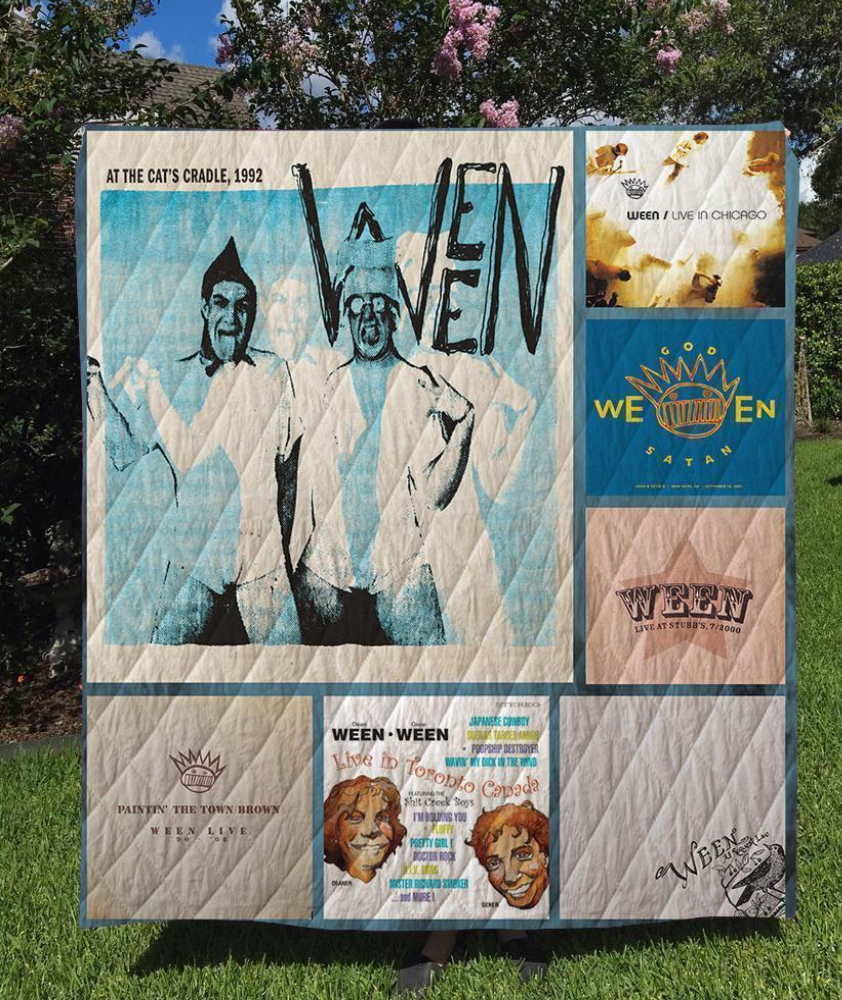 Ween Live Albums 3D Quilt Blanket