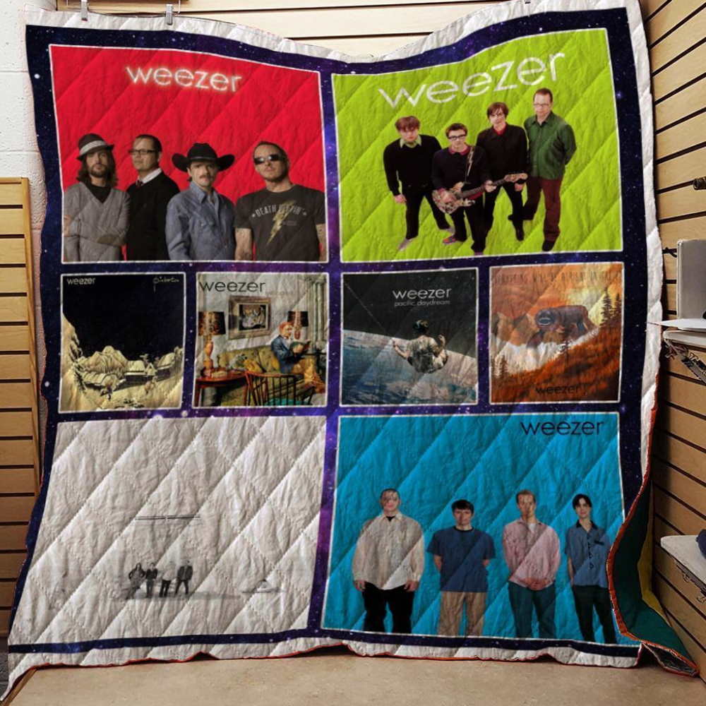 Weezer Albums 3D Quilt Blanket