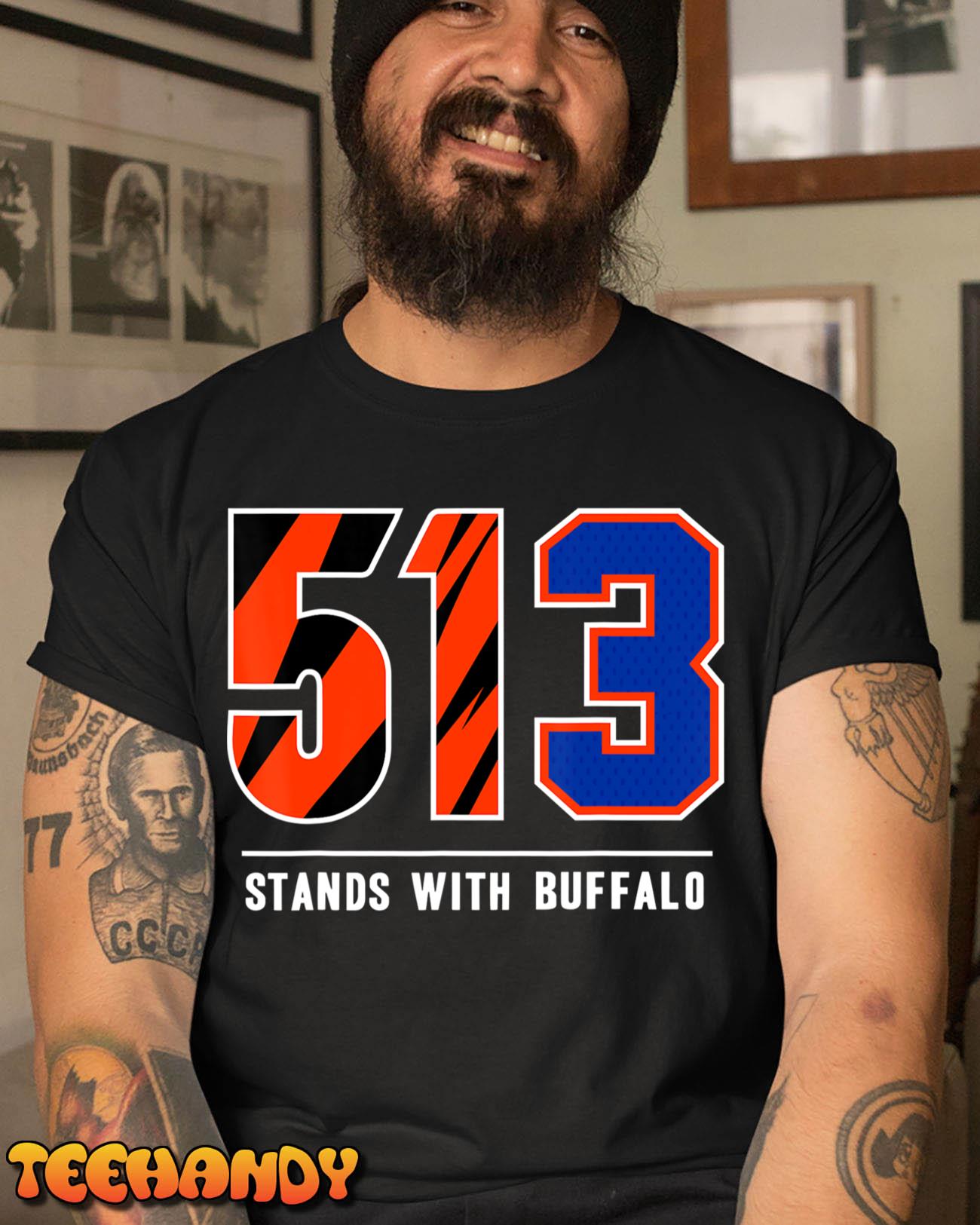 513 Stands With Buffalo T-Shirt