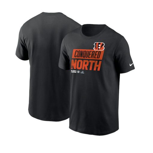 Cincinnati Bengals 2022 AFC North Division Champions Locker Room Trophy Collection T-Shirt