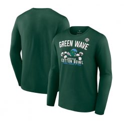 Tulane Green Wave 2023 Cotton Bowl Gameday Stadium Long Sleeve