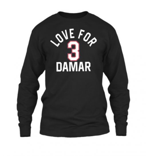 Love For 3 Damar Unisex Long Sleeve T Shirt