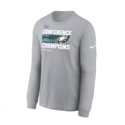 Philadelphia Eagles 2022 NFC Champions Locker Room Trophy Collection Long Sleeve T-Shirt