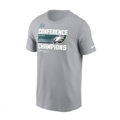 Philadelphia Eagles 2022 NFC Champions Locker Room Trophy Collection T Shirt 1