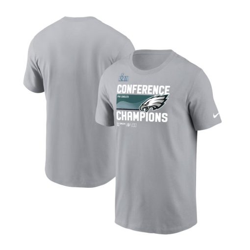 Philadelphia Eagles 2022 NFC Champions Locker Room Trophy Collection T-Shirt