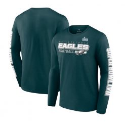Philadelphia Eagles Super Bowl LVII Star Trail Long Sleeve T-Shirt