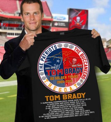 NFL New England Patriots Tom Brady Superbowl LI MVP T Shirt Size XXL 2XL  Navy