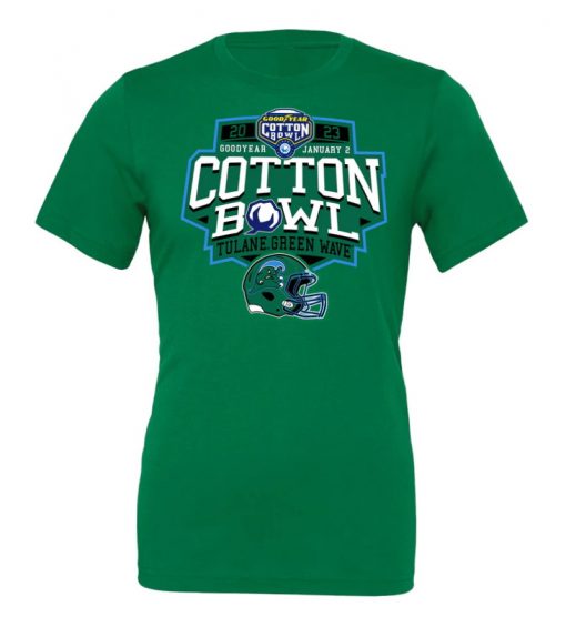 Tulane Green Wave 2023 Cotton Bowl Champions T-Shirt