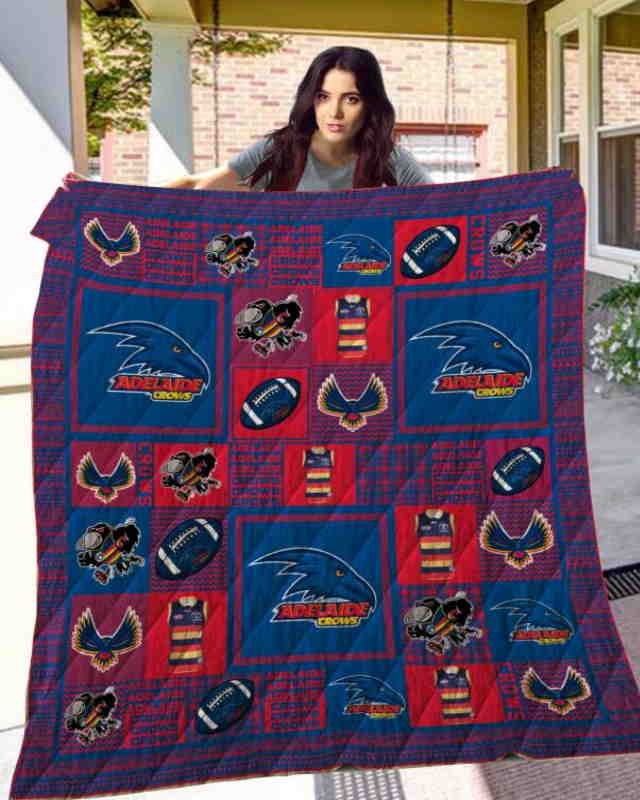 Adelaide Crows 3D Quilt Blanket