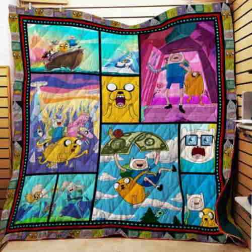 Adventure Time 3D Quilt Blanket