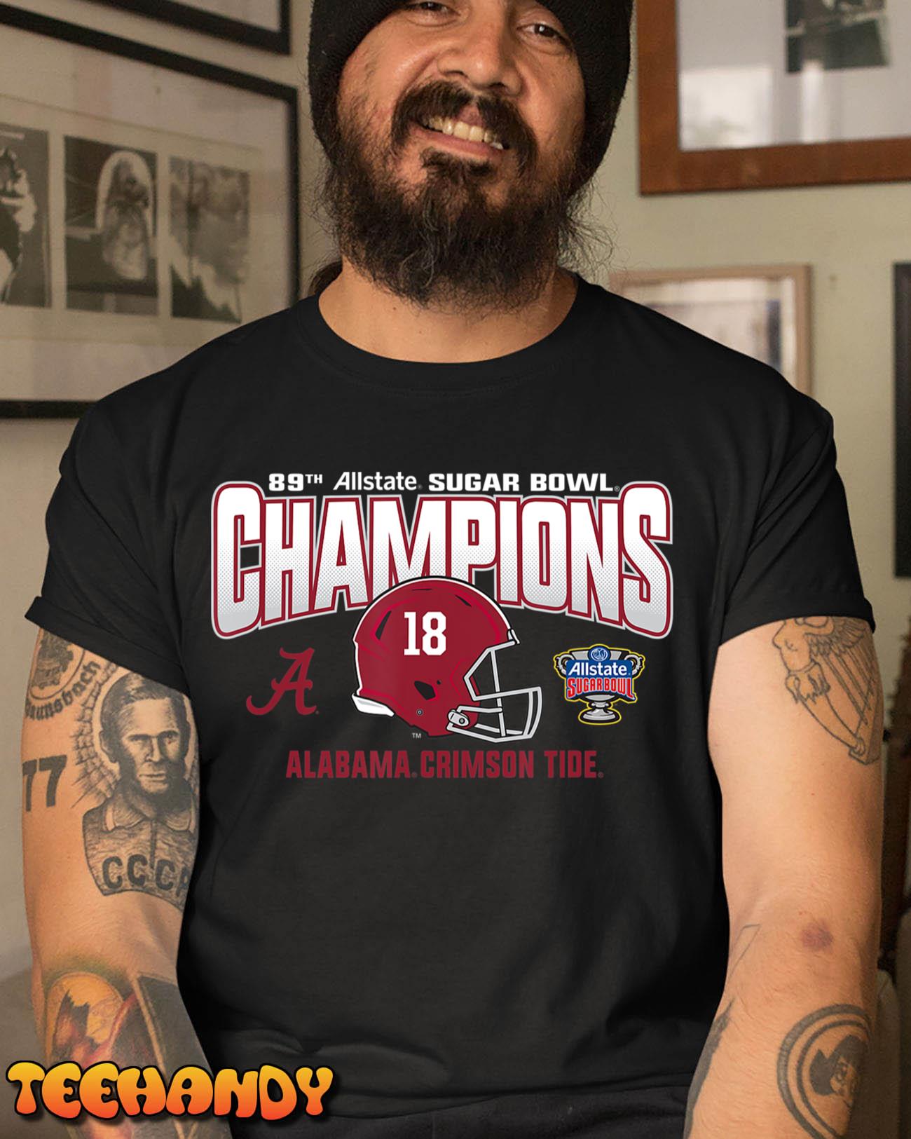 Alabama Crimson Tide 2022 Sugar Bowl Champs Blitz T-Shirt