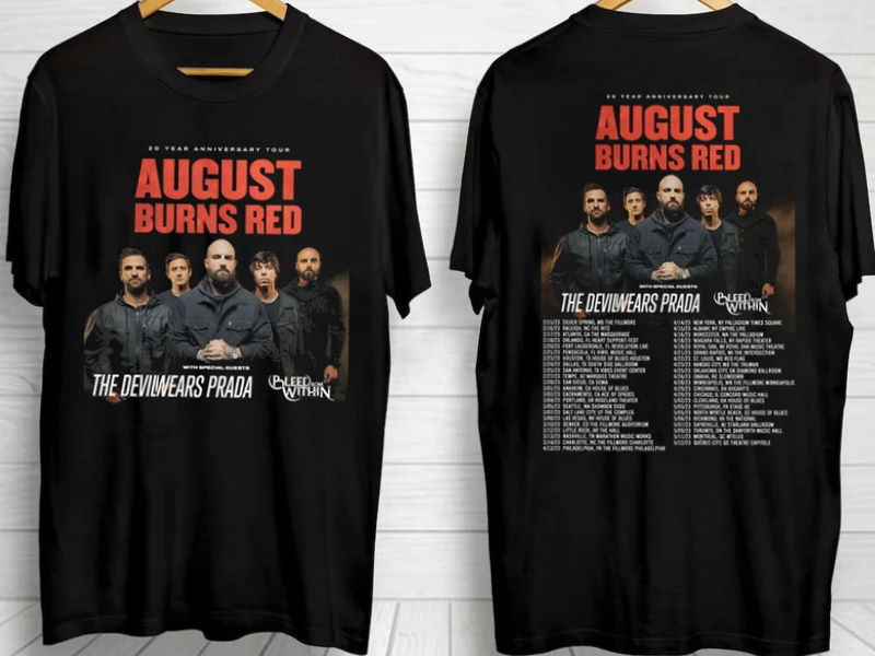 August Burns Red 2023 Tour T-shirt