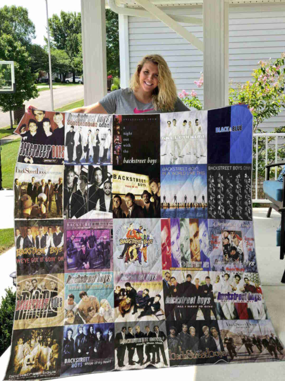 Backstreet Boys 3D Quilt Blanket