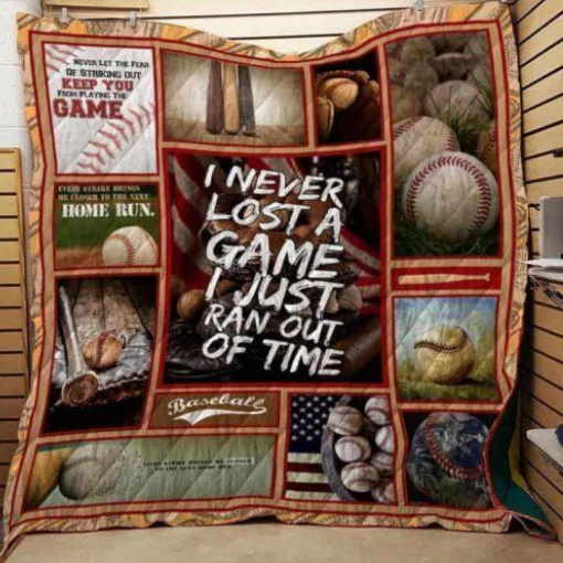 Baseball Home Run 3D Quilt Blanket